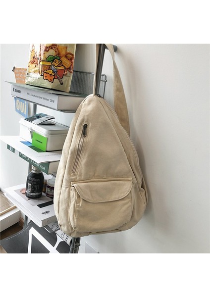 Ordu Yeşil Özelleştirmek Sling Sırt Çantası Moda Tasarımcısı Şık Kadın Kanvas Seyahat Omuz Göğüs Sling Çanta (Yurt Dışından) fiyatları