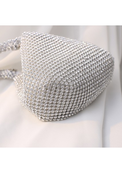 Siyah Moda Elmas Çivili Çanta Bayanlar Akşam Elbise Debriyaj Çanta Bling Çanta Parlak Taklidi Düğün Parti Ziyafet Kadınlar 2 Adet (Yurt Dışından) fırsatları
