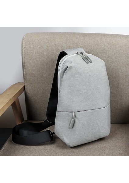 Melang Gri XB03 Çok Fonksiyonlu Kadın Sırt Çantaları Su Geçirmez Trendy Eğik Sling Omuz Crossbody Sırt Çantası Okul Kız Erkek Için (Yurt Dışından) fiyatları