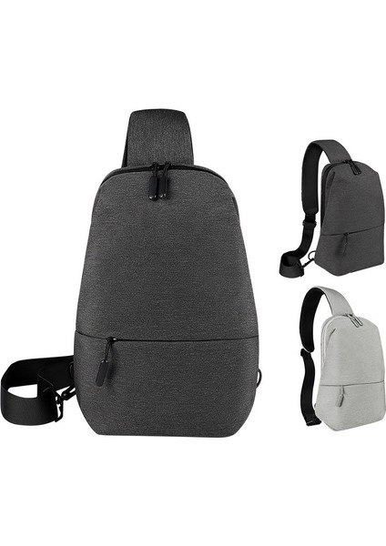 Melang Gri XB03 Çok Fonksiyonlu Kadın Sırt Çantaları Su Geçirmez Trendy Eğik Sling Omuz Crossbody Sırt Çantası Okul Kız Erkek Için (Yurt Dışından) modelleri