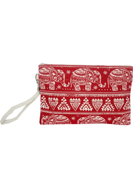 PC-10582 Çin'de Jüt Debriyaj Çanta Üreticisi ile Baskı Ulusal Stil Kadın El Çantası ve Polyester (Yurt Dışından) fiyatları