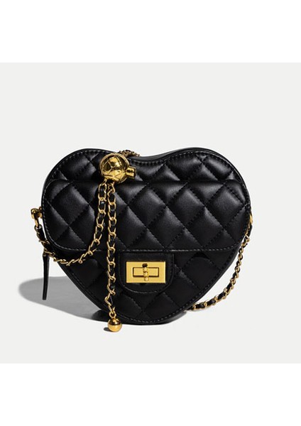 Bej Aşk Küçük Altın Top Elmas Zincir Çanta Kadın Yüksek Kaliteli Moda Çok Yönlü Küçük Koku Crossbody Çanta Koltukaltı Çanta (Yurt Dışından) modelleri