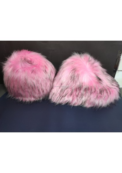 Yeşil Meşgul Kız RS4795 Dropshipping Taklit Kürk Şapka Kadın Birçok Renk 2023 Kış Sıcak Şapka ve Çantalar Çanta Seti (Yurt Dışından) indirimleri