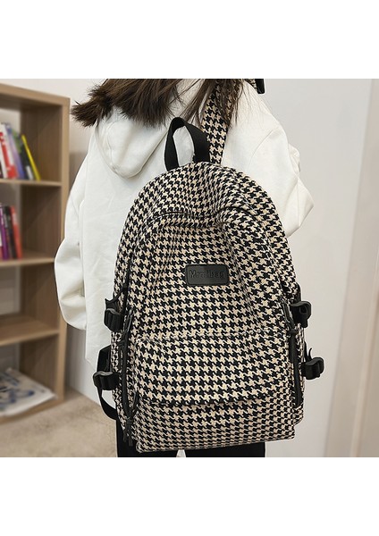 2 # Yeni Kadın Lüks Moda Örgü Sırt Çantası Tasarımcı Bayanlar Okul Çantası Kadın Büyük Kapasiteli Kolej Desen Yüksek Kaliteli Sırt Çantası (Yurt Dışından) fiyatları