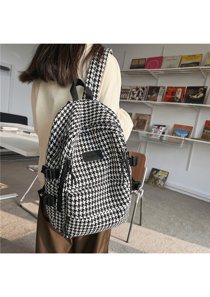 2 # Yeni Kadın Lüks Moda Örgü Sırt Çantası Tasarımcı Bayanlar Okul Çantası Kadın Büyük Kapasiteli Kolej Desen Yüksek Kaliteli Sırt Çantası (Yurt Dışından) fırsatları