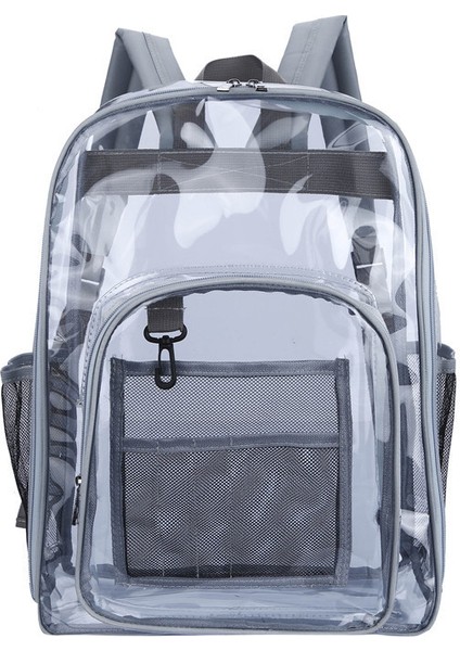 Açık Gri Kız Sırt Çantaları 2023 Yeni Gelenler Çanta Kore Versiyonu Su Geçirmez BACKPACK15L Kadınlar Için Büyük Kapasiteli Sırt Çantası (Yurt Dışından)