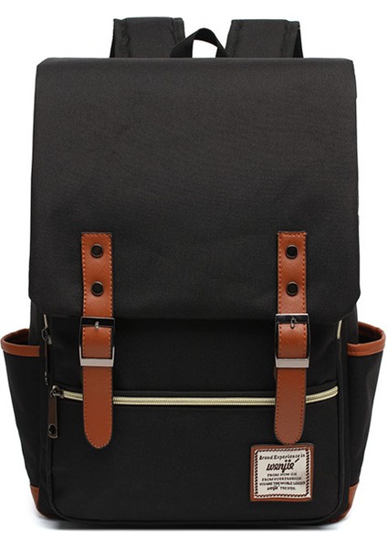 Koyu Gri Vintage Laptop Sırt Çantası Kadın Erkek Okul Kolej Sırt Çantası Rahat Sırt Çantaları Moda Sırt Çantası 15 Inç Dizüstü Bilgisayara Uyar (Yurt Dışından) fırsatları