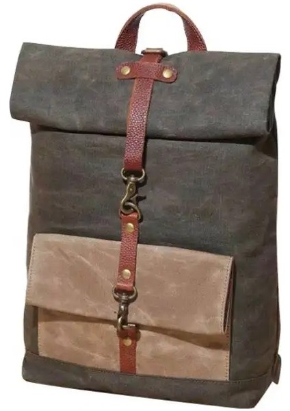 Haki Yeni Nokta Özel Şık High-End Kadın Sırt Çantası Anti-Hırsızlık Açık Eğlence Seyahat Dizüstü Sırt Çantası Kadın Kanvas (Yurt Dışından) modelleri