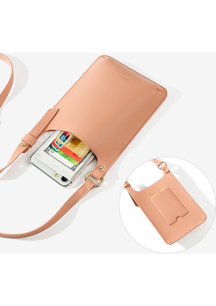 Siyah 2021 Yeni Moda Kadın Mini Dikey Asılmış Cep Telefonu Çantası Omuzdan Askili Çanta Crossbody Çanta Basit (Yurt Dışından) indirimleri