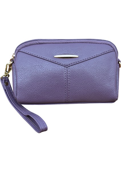 Gri Pu Kadın Çanta Yumuşak Yan Crossbody Çanta Basit Rahat Kabuk Çanta Kadın Cüzdan Kadın Omuz Çantası 2022 Tasarımcının Yeni (Yurt Dışından) modelleri