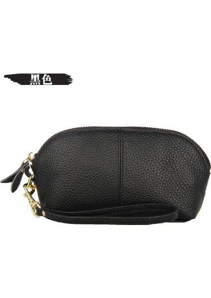 Siyah Carteras Bolsos Lüks Moda Inek Derisi Deri Kadın Bayanlar Seyahat Çantalar Zip Etrafında Kadın Uzun Bileklik Debriyaj Cüzdan Çanta (Yurt Dışından) fiyatları