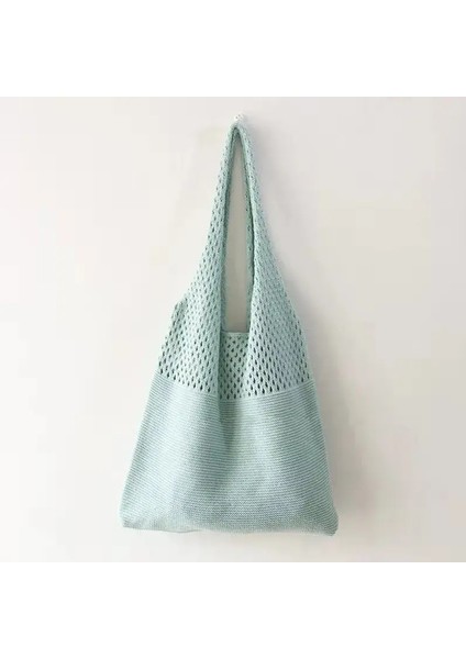 Borwn Sıcak Satış Avrupa Basit Tasarım Kadın El Yapımı Dokuma Bez Çantalar Örme Kadın Omuz Çantaları Oymak (Yurt Dışından) modelleri