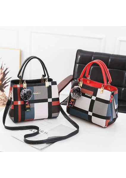 Koyu Kırmızı Kadın Çantası 2022 Yeni Kore Versiyonu Tek Omuz Messenger Çanta Moda Tüm Maç Işaretli Çanta (Yurt Dışından) modelleri