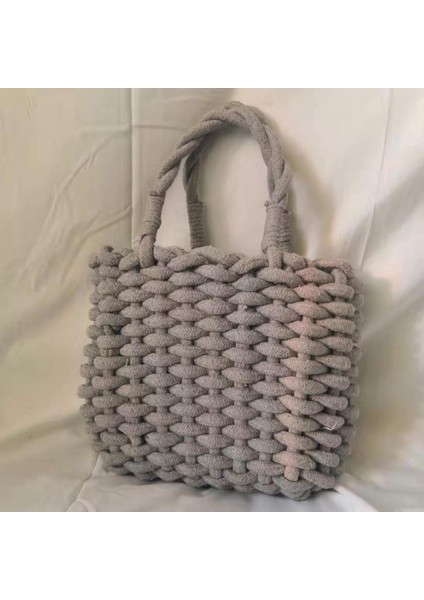 Turuncu Renkli Pamuk Halat Küçük Çanta Kadın Taşınabilir Çapraz Vücut Çanta Moda Vintage Kadın Çantaları (Yurt Dışından) modelleri