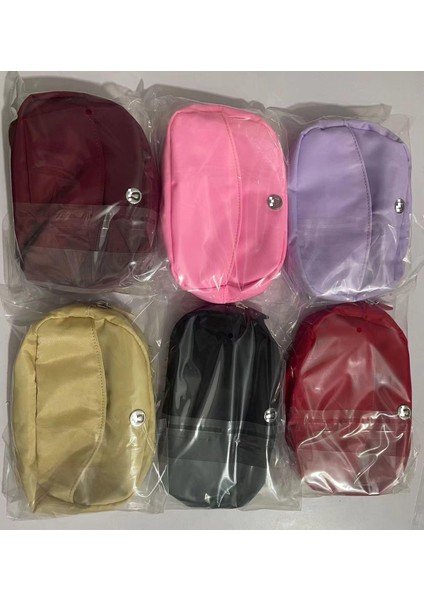 Resim Color_-6 R29 Lulu Makyaj Çantası Debriyaj Organizatör Çantası Go Getter Çantası Kadın Çantası (Yurt Dışından)