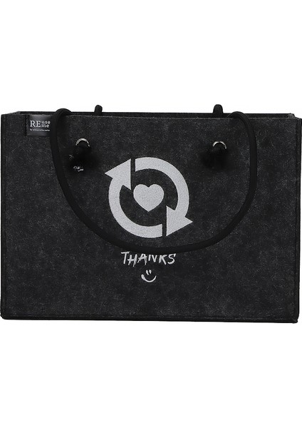 Özelleştirilmiş Renk Özel Modern Stil Keçe Tote Çanta Seyahat Için Saplı Kadın Çanta (Yurt Dışından)