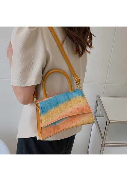 Yeşil Yeni Moda Renkli El Çantaları Kızlar Ünlü Çanta Genç Kadın Genç Bayanlar Için Lüks Çantalar (Yurt Dışından) fırsatları
