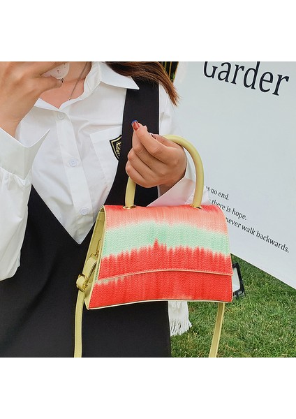 Yeşil Yeni Moda Renkli El Çantaları Kızlar Ünlü Çanta Genç Kadın Genç Bayanlar Için Lüks Çantalar (Yurt Dışından) indirimleri