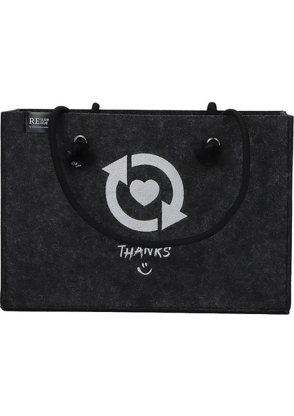 Özelleştirilmiş Renk Özel Modern Stil Keçe Tote Çanta Seyahat Için Saplı Kadın Çanta (Yurt Dışından) indirimleri