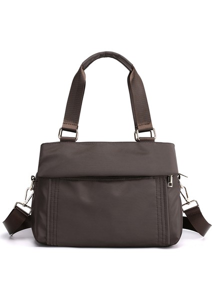 Desen Gri Mavi Kadın Omuz Çantası, Mini Hobo Tote Çanta Su Geçirmez Moda Çanta Kadın Çanta (Yurt Dışından) fırsatları