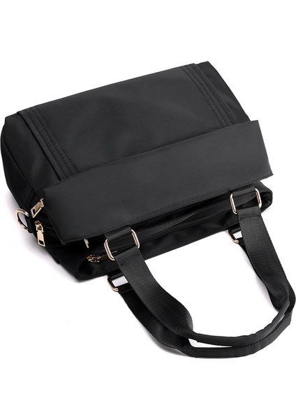 Desen Gri Mavi Kadın Omuz Çantası, Mini Hobo Tote Çanta Su Geçirmez Moda Çanta Kadın Çanta (Yurt Dışından) indirimleri