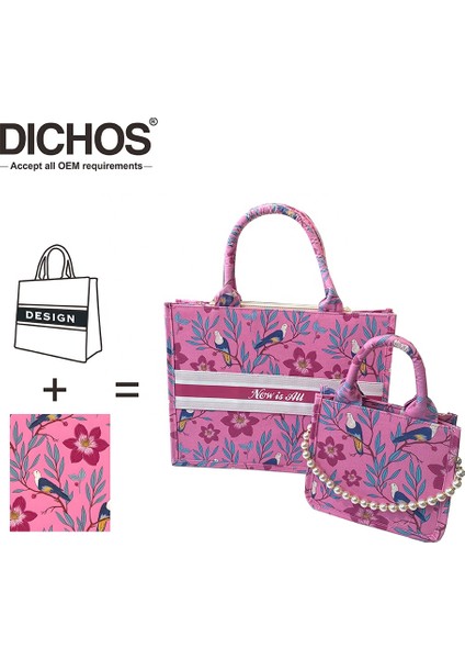 Stil 4 Yeni Trendy Tuval Yüksek Kaliteli Işlemeli Lüks Özel Kadın Çanta Lüks Marka Bayanlar Kitap Tote El Çantaları (Yurt Dışından) fiyatları