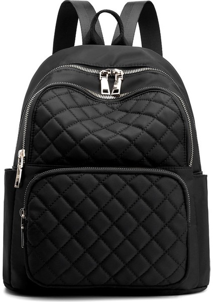 Siyah Açık Seyahat Mochila Para Mujeres Moda Kadın Neopren Sırt Çantası Neopren Sırt Çantaları Kadınlar Için (Yurt Dışından)