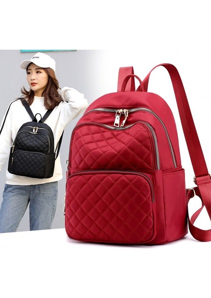 Siyah Açık Seyahat Mochila Para Mujeres Moda Kadın Neopren Sırt Çantası Neopren Sırt Çantaları Kadınlar Için (Yurt Dışından) fırsatları