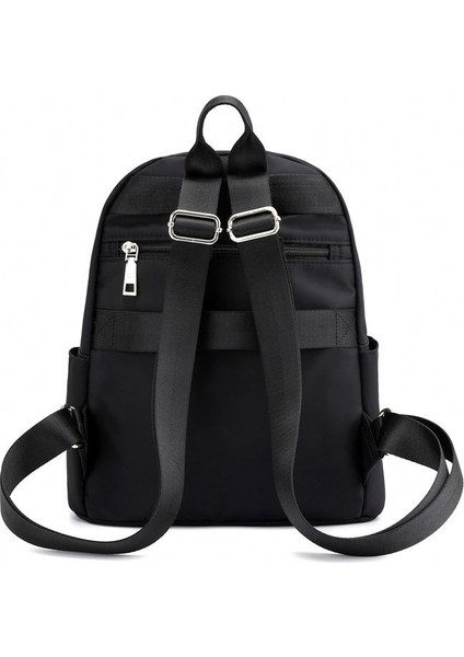 Siyah Açık Seyahat Mochila Para Mujeres Moda Kadın Neopren Sırt Çantası Neopren Sırt Çantaları Kadınlar Için (Yurt Dışından) indirimleri