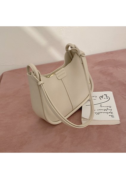 Pembe Kore Moda Koltuk Altı Çanta Kadın 2023 Yeni Basit ve Yüksek Kaliteli Tek Omuz Çok Yönlü Çapraz Vücut Çanta (Yurt Dışından)