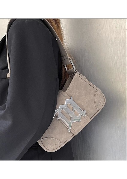 Kahve Rengi Oem Fabrika Twinkle Yeni Moda Kaliteli Süet Y2K Koltukaltı Omuz Çantaları Millenium Spice Kızlar Kadınlar Için Çanta (Yurt Dışından) modelleri