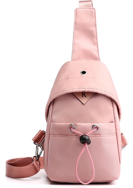 Gri Özelleştirilmiş Moda Kadın Rahat Spor Naylon Kese Bir Omuz Crossbody Göğüs Çantası (Yurt Dışından) fiyatları