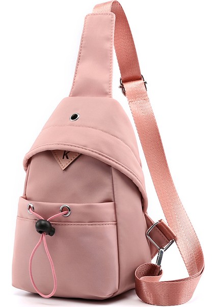 Gri Özelleştirilmiş Moda Kadın Rahat Spor Naylon Kese Bir Omuz Crossbody Göğüs Çantası (Yurt Dışından) modelleri