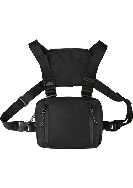 Gri Özel Moda Açık Rahat Unisex Haberci Çanta Adam Crossbody Göğüs Çantası (Yurt Dışından) fiyatları