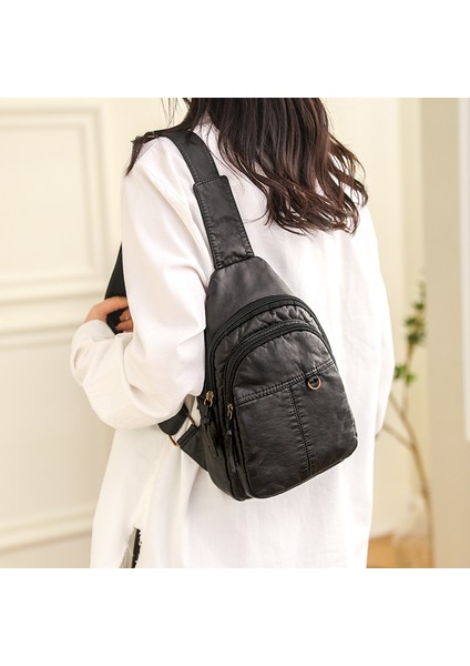 1 Yeni Varış Ayarlanabilir Açık Spor Bel Paketi Göğüs Çantası Yıkanmış Denim Retro Crossbody Sling Göğüs Çantası (Yurt Dışından) fırsatları