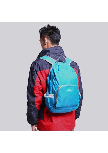 Siyah Travelsky Çin Tedarikçisi Çevre Dostu Moda Açık Bayanlar Naylon Katlanabilir Seyahat Spor Sırt Çantası (Yurt Dışından) modelleri