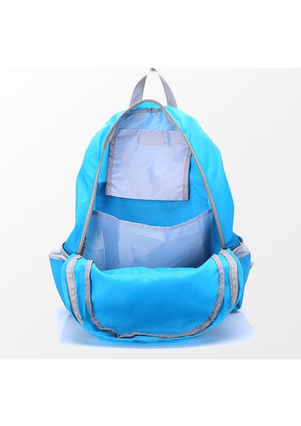 Siyah Travelsky Çin Tedarikçisi Çevre Dostu Moda Açık Bayanlar Naylon Katlanabilir Seyahat Spor Sırt Çantası (Yurt Dışından) indirimleri