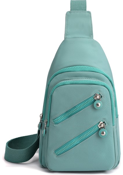 C2 2023 Fabrika Çeşitli Renkler Özel Logo Kadınlar Kızlar Için Tek Omuz Sırt Çantası Göğüs Çantası (Yurt Dışından)