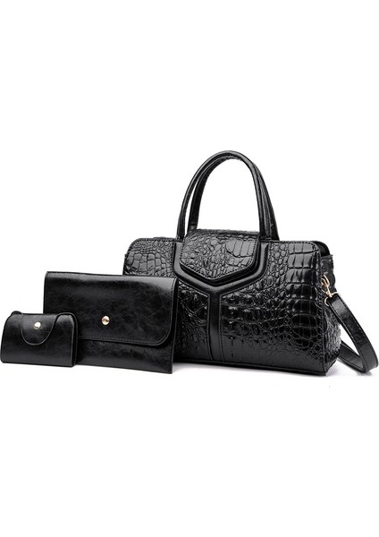 Sarı Yaz Yeni Moda Düz Renk Lüks Pu Su Geçirmez Çanta Kadın Çanta Tote Çanta Fermuar (Yurt Dışından) fırsatları