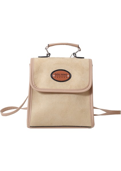 Color-3 Popüler Kontrast Renk Kadın Sırt Çantası 2023 Yeni Sırt Çantası Moda Çok Amaçlı Crossbody Çanta (Yurt Dışından)