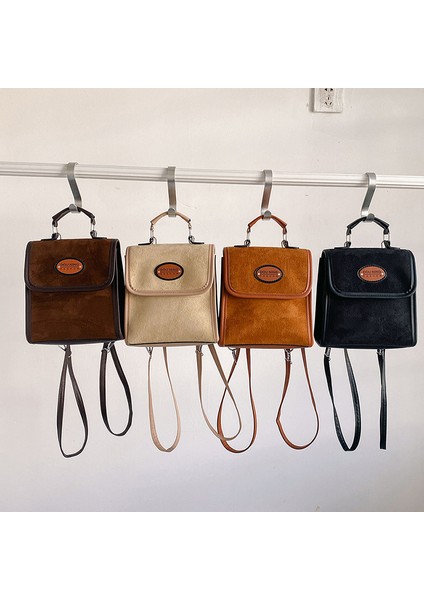 Color-3 Popüler Kontrast Renk Kadın Sırt Çantası 2023 Yeni Sırt Çantası Moda Çok Amaçlı Crossbody Çanta (Yurt Dışından) fırsatları