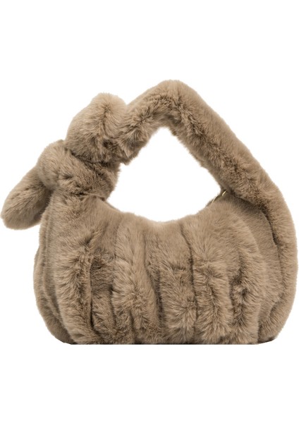 Deve Mu Mini Peluş Yumuşak Tote Debriyaj Sonbahar Kış Kadın El Çantası Moda Lüks Tasarımcı Çanta Cep Telefonu Çanta Kılıfları (Yurt Dışından)