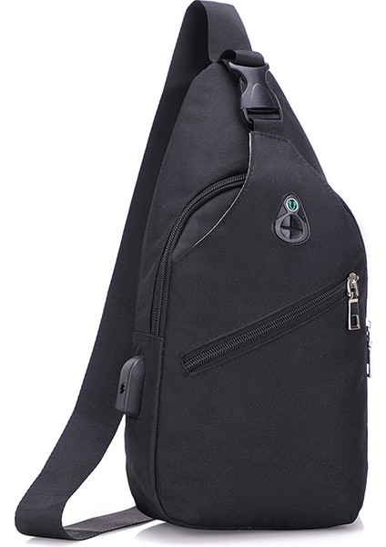 Siyah 2022 Crossbody Sling Sırt Çantası Sling Çanta Seyahat Yürüyüş Göğüs Çantası Sırt Çantası Erkek Kadın Göğüs Çantaları (Yurt Dışından)