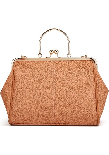Haki Klasik Hollow Kabartmalı Pu Deri Messenger Çanta Çanta Vintage Kadın Akşam Debriyaj Satchel Çanta Tote (Yurt Dışından) fırsatları