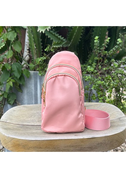 3 Yeni Naylon Çapraz Vücut Kadın Göğüs Çantası Moda Tek Kollu Çanta Açık Hava Sporları Küçük Sırt Çantası Hafif Fanny Paketi (Yurt Dışından)