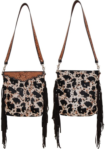 Açık Kahverengi Kadın Yüksek Kaliteli Saç Deri Sling Çanta El Aletli Askı ile Cowgirl Çanta Çiçek Crossbody Çanta Tarafından Rodeo International (Yurt Dışından) fırsatları
