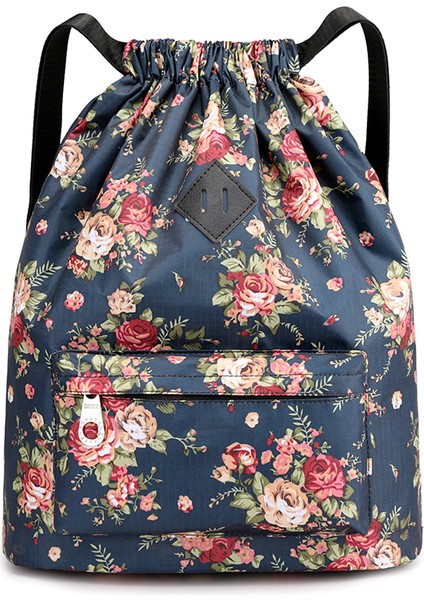 Desen 6 Kadın Eğlence Seyahat Sırt Çantası Çift Omuz Büyük Kapasiteli Orta Yaşlı Annemin Çantası Seyahat Askısı Cep Ipli Çanta (Yurt Dışından)