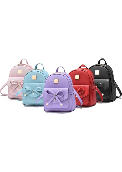 Pembe Popüler Kadın Sırt Çantaları Deri Pu Bayanlar Için Tasarımcı Omuz Çantaları Sırt Çantası Sırt Çantası Sırt Çantası Kadınlar Için (Yurt Dışından) indirimleri