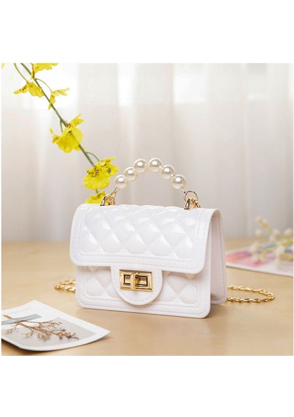 2 Çocuklar Pvc Jöle Çantalar ve Çanta Sevimli Kız Mini Crossbody Çanta Kawaii Küçük Kız Küçük Parti El Çantaları Bebek Bozuk Para Kesesi Çanta (Yurt Dışından)