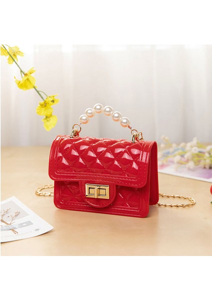 2 Çocuklar Pvc Jöle Çantalar ve Çanta Sevimli Kız Mini Crossbody Çanta Kawaii Küçük Kız Küçük Parti El Çantaları Bebek Bozuk Para Kesesi Çanta (Yurt Dışından)
